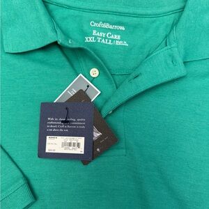 Croft & Barrow Men's Green Polo Shirt